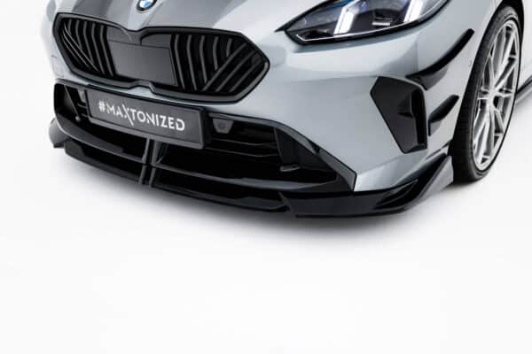 MAXTON DESIGN - Spoiler pod predný nárazník V.2 vhodné pre BMW M135i/M-Pack F70 ,Čierny lesk – Obrázok 2