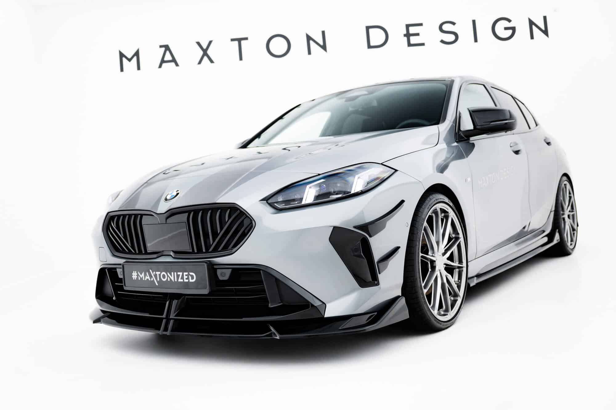 MAXTON DESIGN - Spoiler pod predný nárazník V.2 vhodné pre BMW M135i/M-Pack F70 ,Čierny lesk – Obrázok 7