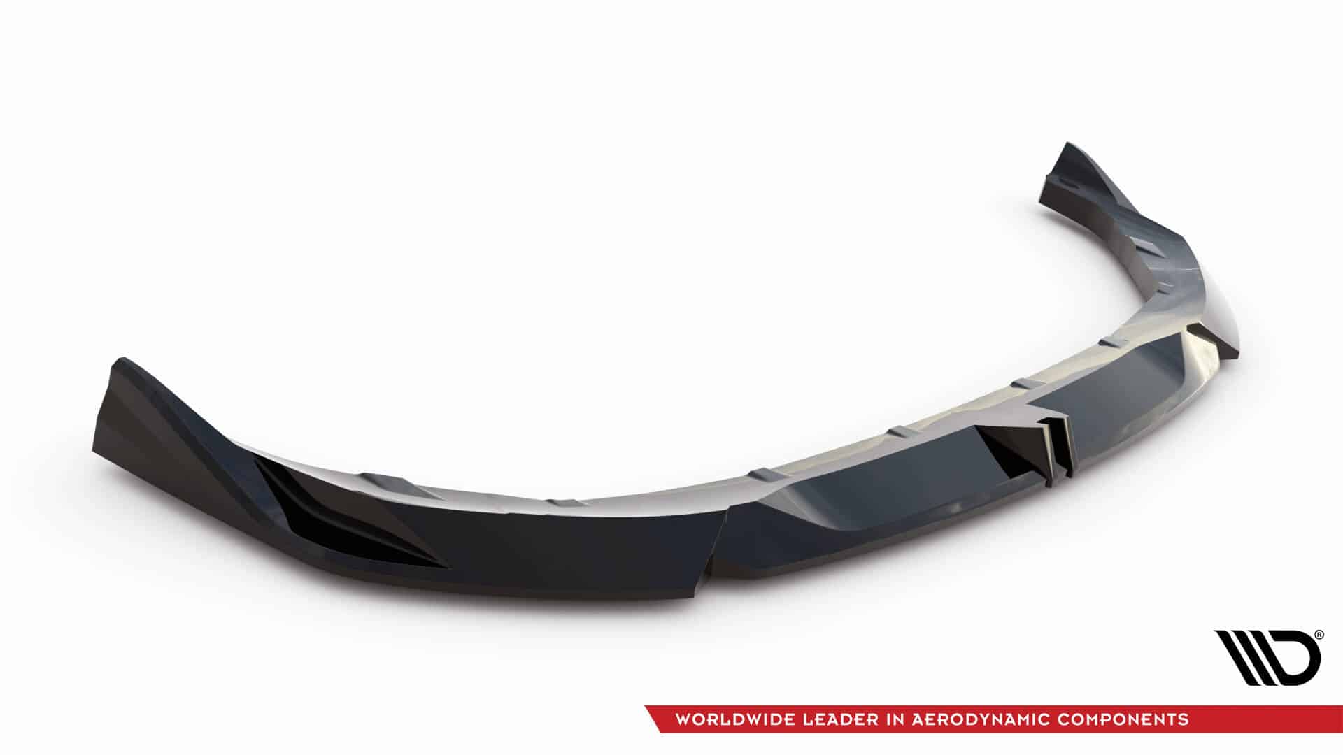 MAXTON DESIGN - Spoiler pod predný nárazník V.2 vhodné pre BMW M135i/M-Pack F70 ,Čierny lesk – Obrázok 4