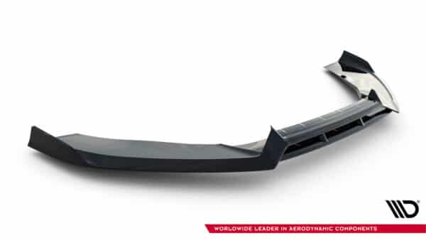 MAXTON DESIGN - Spoiler pod predný nárazník V.3 Audi A6 / A6 C7 S-line/ S6 C7 Facelift, Čierny lesk – Obrázok 4