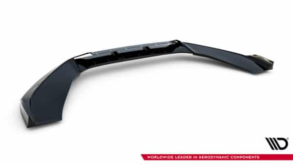 MAXTON DESIGN - Spoiler pod predný nárazník V.3 Audi A6 / A6 C7 S-line/ S6 C7 Facelift, Čierny lesk – Obrázok 3
