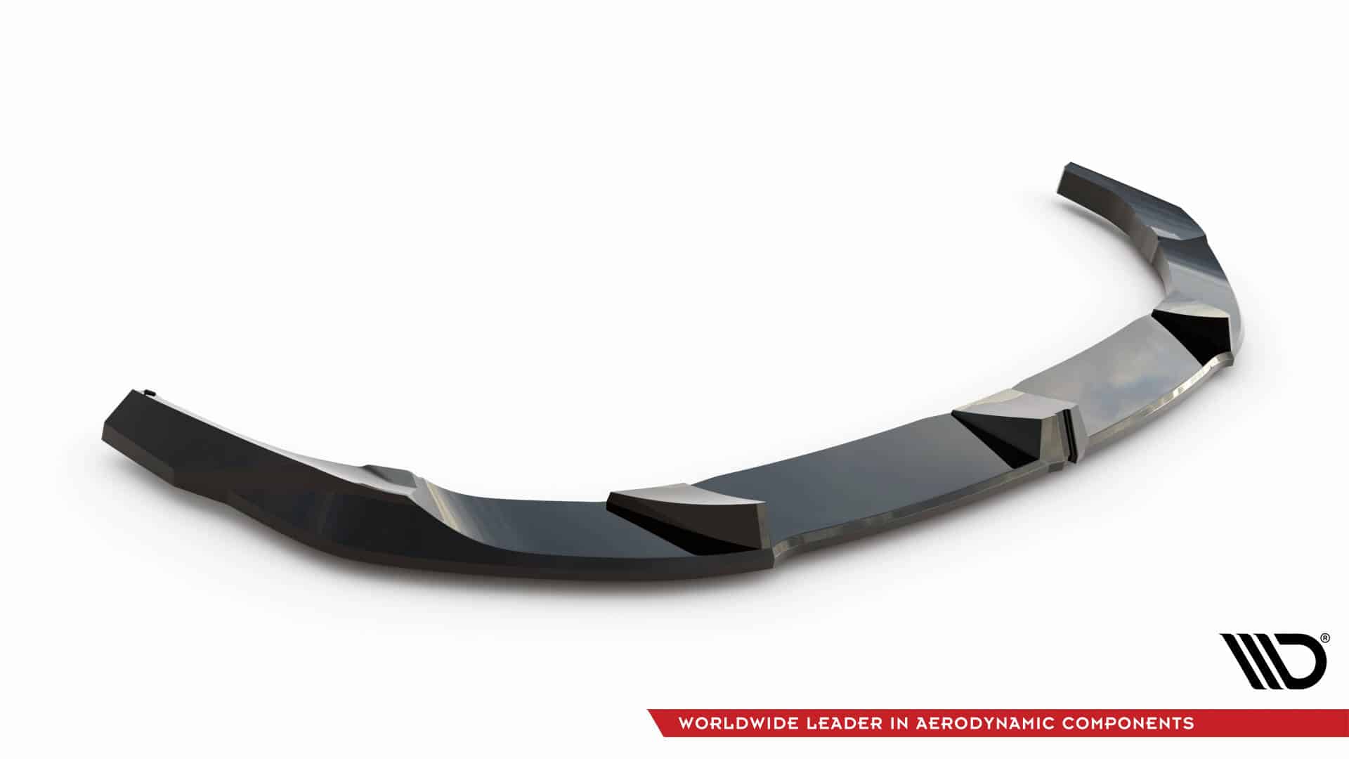 MAXTON DESIGN - Spoiler pod predný nárazník V.3 vhodné pre BMW M135i/M-PackF70 ,Čierny lesk – Obrázok 4