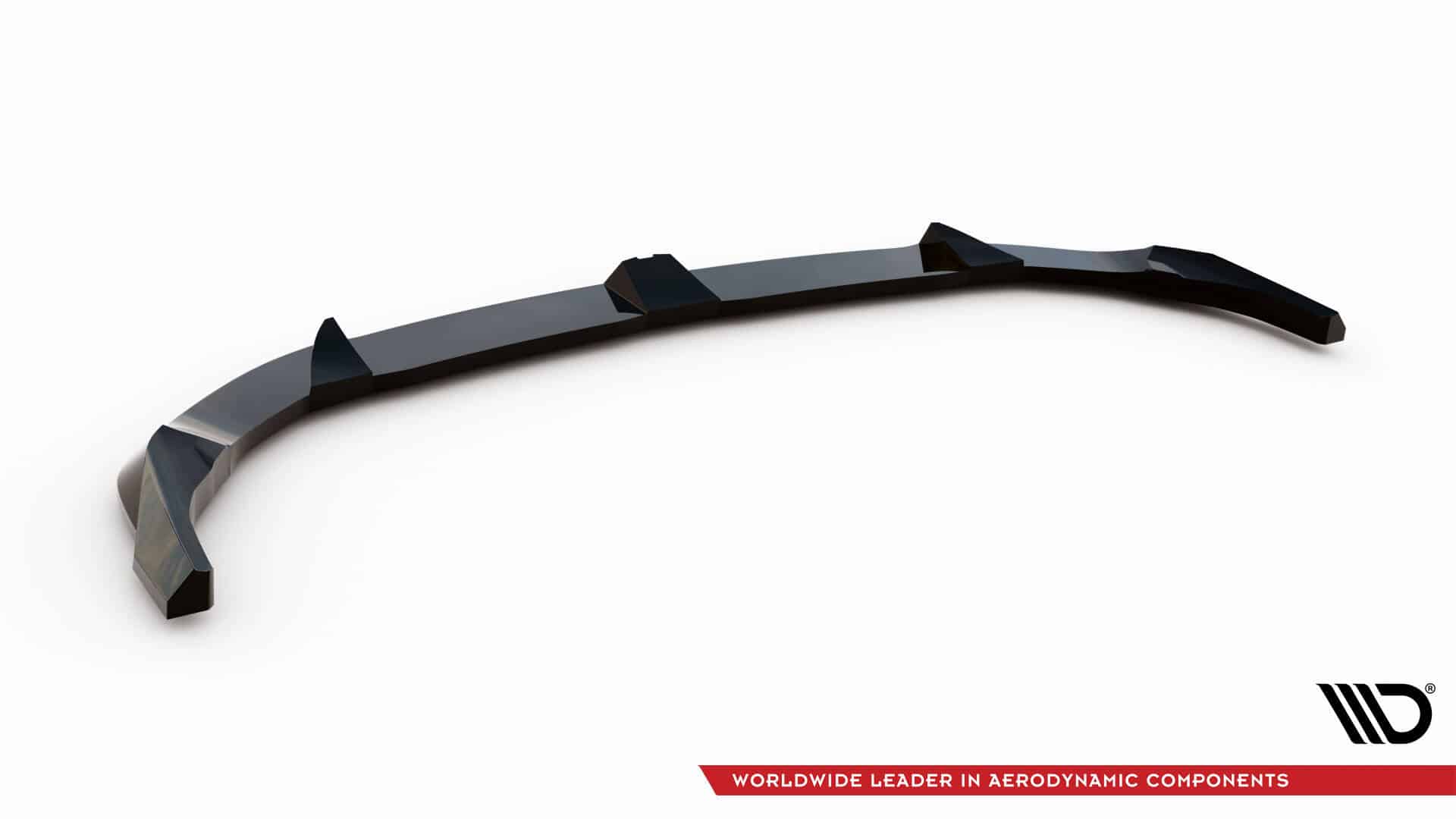 MAXTON DESIGN - Spoiler pod predný nárazník V.3 vhodné pre BMW M135i/M-PackF70 ,Čierny lesk – Obrázok 3