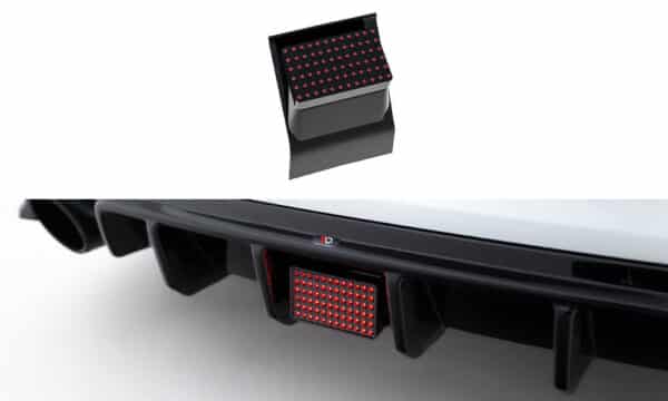 MAXTON DESIGN - Led Stop svetlo Audi RS3 Sedan 8V / 8V Facelift, Čierny lesk