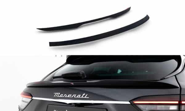 MAXTON DESIGN - Dolný spoiler kufra Maserati Levante GT Mk1 Facelift, Čierny lesk