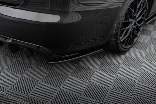 MAXTON DESIGN - Bočné spojlere zadného nárazníka V.2 Audi A4 B8 ,Čierny lesk – Obrázok 6