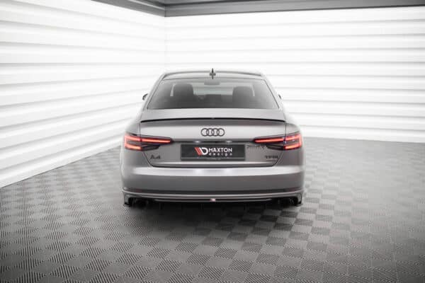 MAXTON DESIGN - Bočné spojlere zadného nárazníka Audi A4 S-line B9 ,Čierny lesk – Obrázok 2