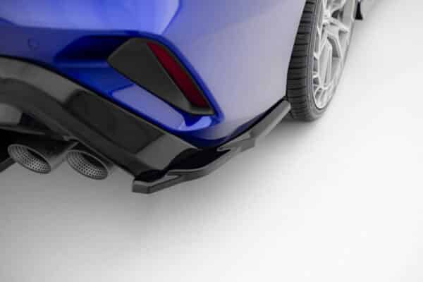 MAXTON DESIGN -  Bočné spojlere zadného nárazníka V.3 Audi S3 Sedan 8Y Facelift, Čierny lesk – Obrázok 6