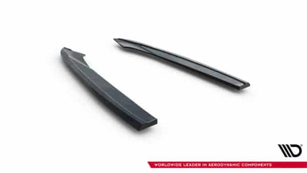 MAXTON DESIGN - Bočné spojlere zadného nárazníka V.3 Audi S6 / A6 S-Line / A6 C7 FL, Čierny lesk – Obrázok 3