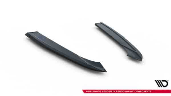 MAXTON DESIGN - Bočné spojlere zadného nárazníka V.3 Audi S6 / A6 S-Line / A6 C7 FL, Čierny lesk – Obrázok 4