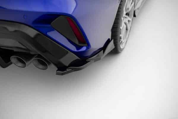 MAXTON DESIGN - Bočné spojlere zadného nárazníka V.4 Audi S3 Sedan 8Y Facelift, Čierny lesk – Obrázok 5