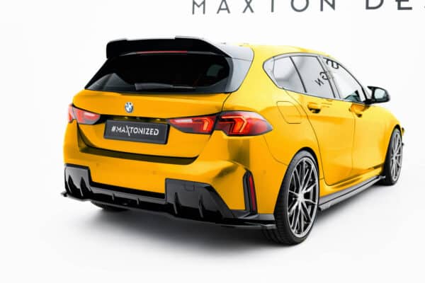 MAXTON DESIGN - Spojler pod zadný nárazník vhodné pre BMW 1 M-Pack F70, Čierny lesk – Obrázok 2