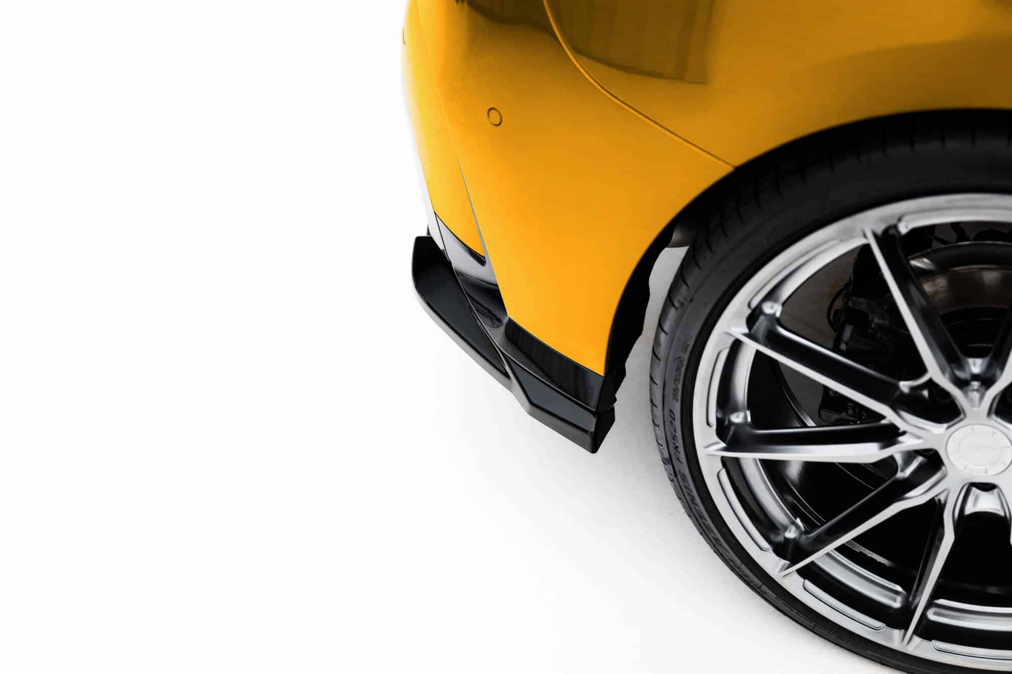 MAXTON DESIGN - Spojler pod zadný nárazník vhodné pre BMW 1 M-Pack F70, Čierny lesk – Obrázok 5