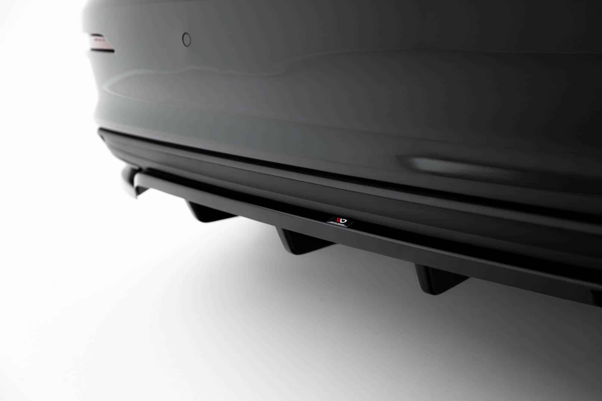 MAXTON DESIGN - Spojler pod zadný nárazník Audi A3 Sedan 8Y, Čierny lesk – Obrázok 6