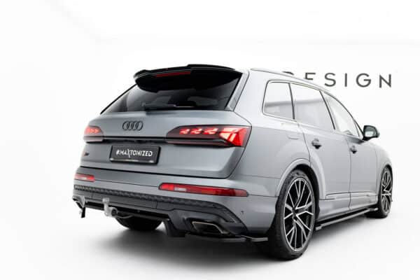 MAXTON DESIGN -  Spojler pod zadný nárazník Audi Q7 S-Line Mk2 Facelift 2, Čierny lesk – Obrázok 2