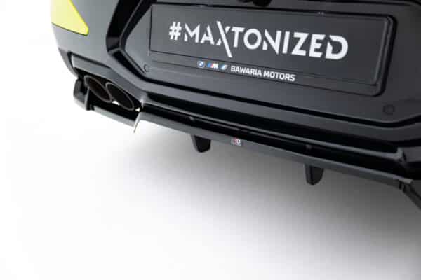 MAXTON DESIGN - Spojler pod zadný nárazník vhodné pre BMW X4M F98 Facelift, Čierny lesk – Obrázok 8