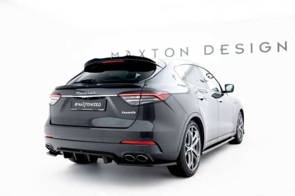 MAXTON DESIGN - Spojler pod zadný nárazník Maserati Levante GT Mk1 Facelift, Čierny lesk – Obrázok 2