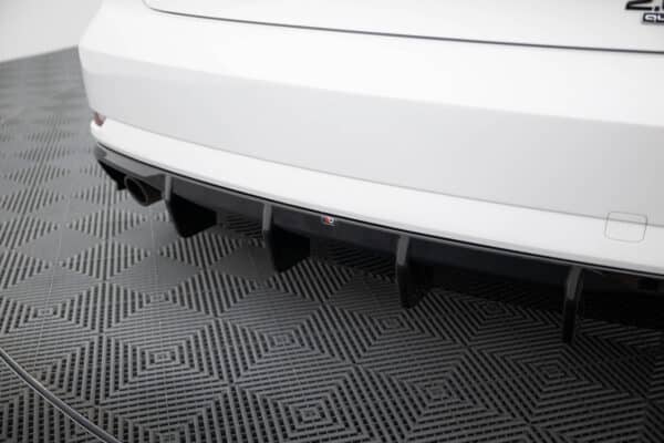 MAXTON DESIGN - Difúzor zadného nárazníka Audi A3 Sedan 8V Facelift, Čierny lesk – Obrázok 6
