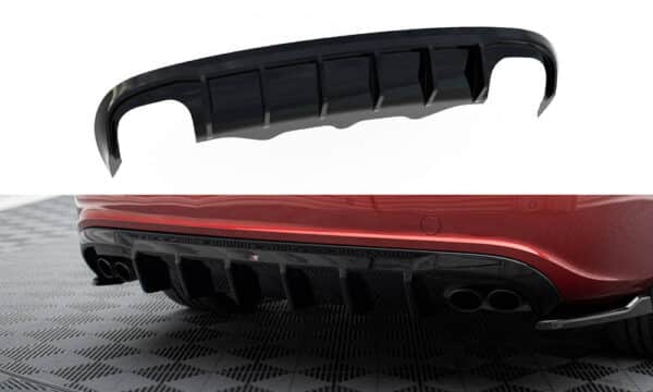 MAXTON DESIGN - Difúzor zadného nárazníka Audi S5 Sportback 8T , Čierny lesk