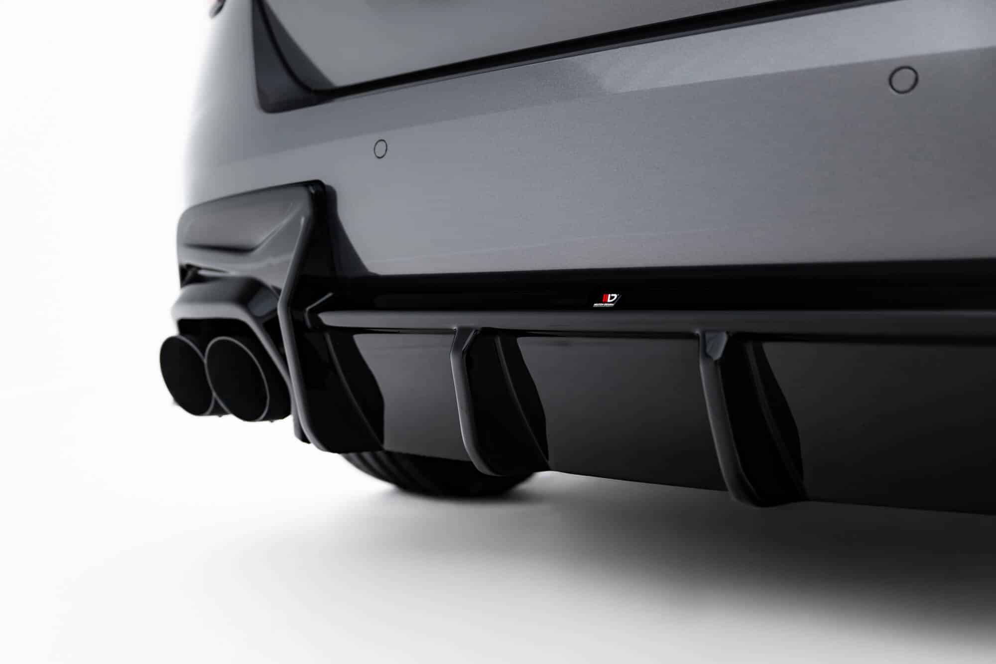 MAXTON DESIGN - Difúzor zadného nárazníka vhodné pre BMW M135i F70, Čierny lesk – Obrázok 8
