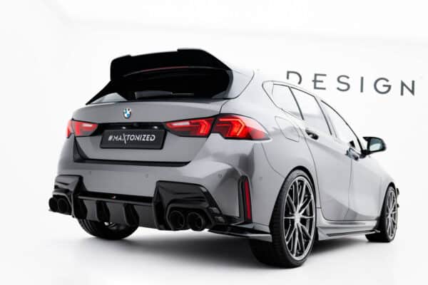 MAXTON DESIGN - Difúzor zadného nárazníka vhodné pre BMW M135i F70, Čierny lesk – Obrázok 5