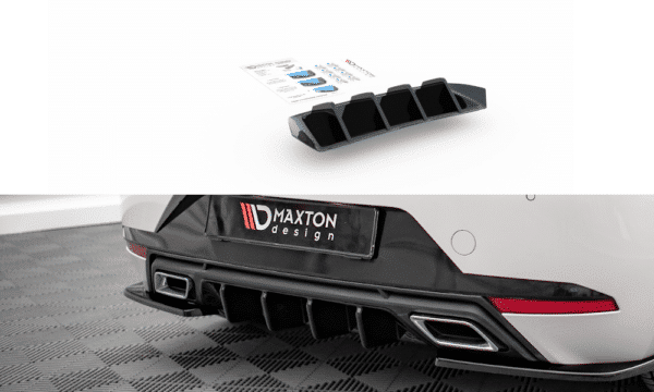 MAXTON DESIGN - Difúzor zadného nárazníka  SEAT IBIZA MK5 , Čierny lesk