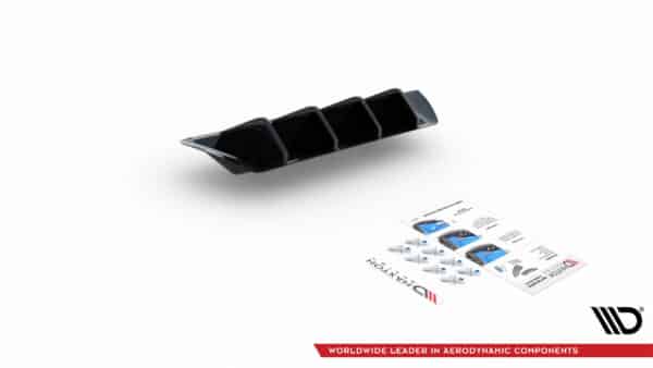 MAXTON DESIGN - Difúzor zadného nárazníka  SEAT IBIZA MK5 , Čierny lesk – Obrázok 3