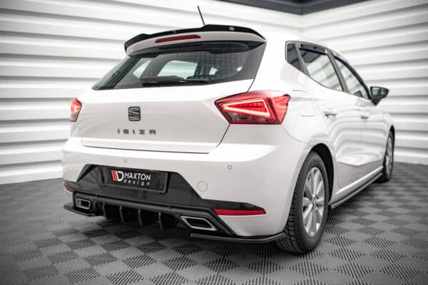 MAXTON DESIGN - Difúzor zadného nárazníka  SEAT IBIZA MK5 , Čierny lesk – Obrázok 2