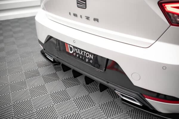 MAXTON DESIGN - Difúzor zadného nárazníka  SEAT IBIZA MK5 , Čierny lesk – Obrázok 5