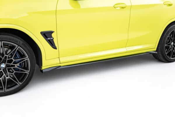 MAXTON DESIGN - Lišty pod bočné prahy vhodné pre BMW X4M F98 Facelift,Čierny lesk – Obrázok 6