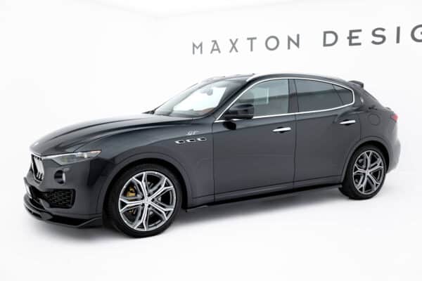 MAXTON DESIGN - Lišty pod bočné prahy Maserati Levante GT Mk1 Facelift, Čierny lesk – Obrázok 2