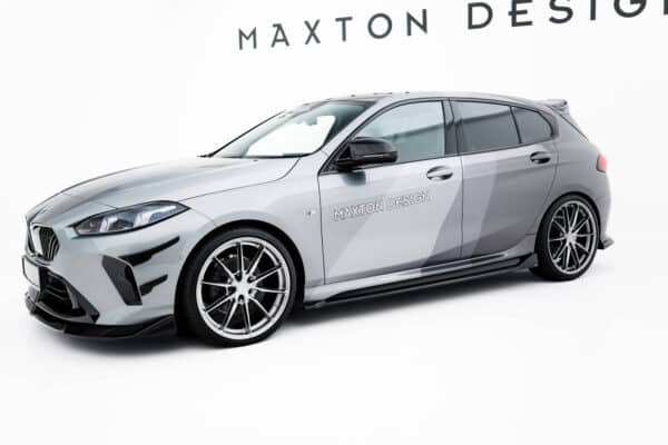 MAXTON DESIGN - Lišty pod bočné prahy V.2 vhodné pre BMW M135i/M-Paket F70 ,Čierny lesk – Obrázok 6