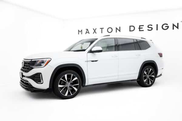 MAXTON DESIGN - Lišty pod bočné prahy Volkswagen Atlas R-Line Mk1 Facelift 2,Čierny lesk – Obrázok 6