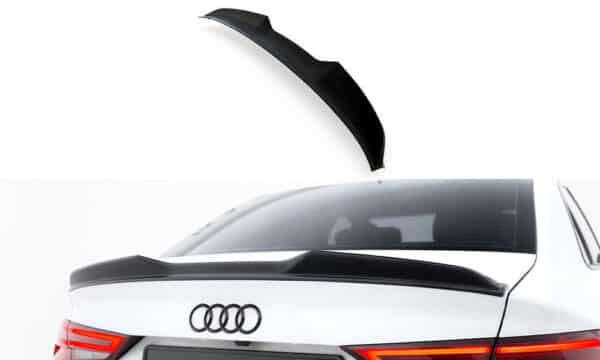 MAXTON DESIGN - Spojler kufra 3D Audi RS3 Sedan 8V / 8V Facelift, Čierny lesk