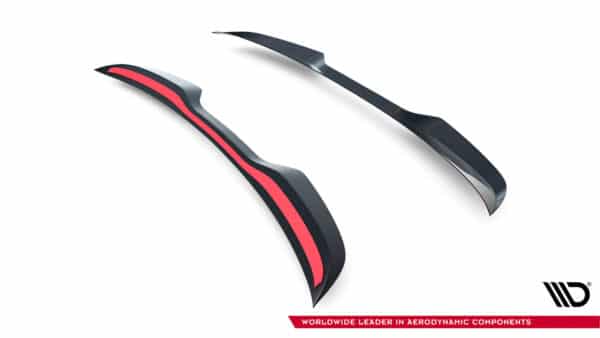 MAXTON DESIGN - Spojler kufra Abarth 500e, Čierny lesk – Obrázok 4