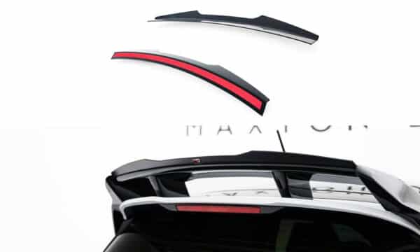 MAXTON DESIGN - Spojler kufra Ford Fiesta ST / ST-Line Mk8 / Mk8 Facelift, Čierny lesk
