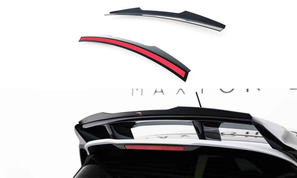 MAXTON DESIGN - Spojler kufra Ford Fiesta ST / ST-Line Mk8 / Mk8 Facelift, Čierny lesk