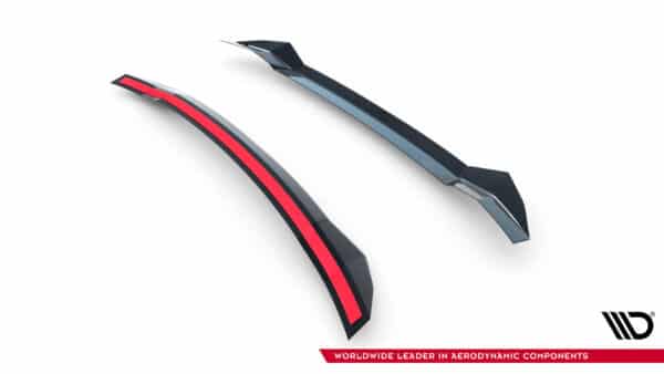 MAXTON DESIGN - Predlženie spoilera kufra  Hyundai Elantra N Mk7, Čierny lesk – Obrázok 4