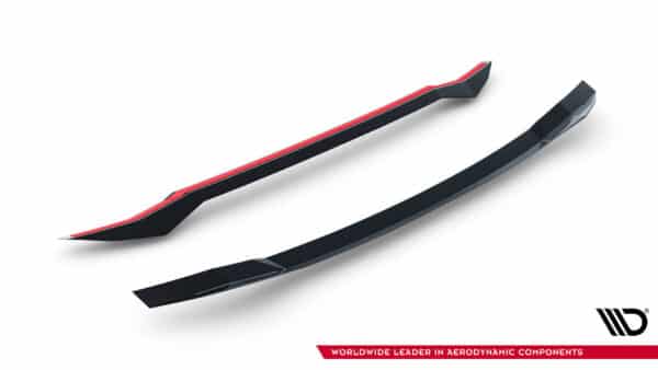 MAXTON DESIGN - Predlženie spoilera kufra  Hyundai Elantra N Mk7, Čierny lesk – Obrázok 3