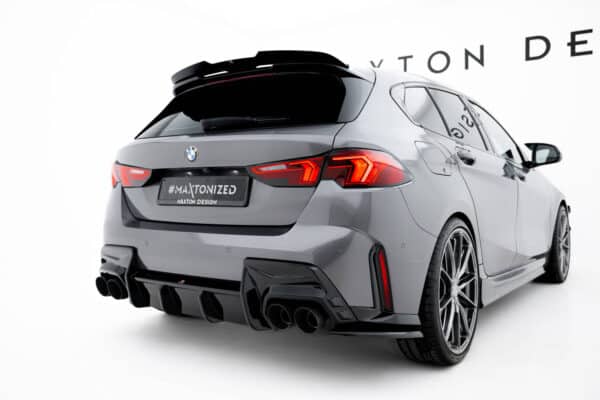 MAXTON DESIGN - Spojler kufra V.3 vhodné pre BMW M135i/M-Paket F70, Čierny lesk – Obrázok 2