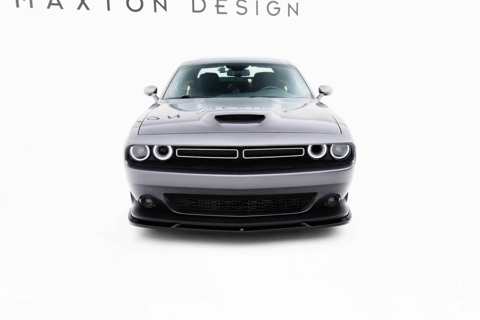 MAXTON DESIGN - Spojler pod predný nárazník Dodge Challenger GT Mk3 Facelift, Čierny lesk – Obrázok 6