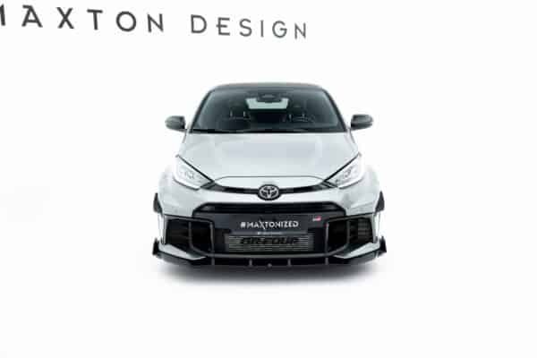 MAXTON DESIGN - Spojler pod predný nárazník +Splitre Toyota GR Yaris Mk4 Facelift, Čierny lesk – Obrázok 4