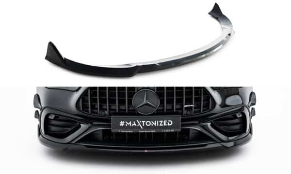 MAXTON DESIGN - Spojler pod predný nárazník V.1 Mercedes-AMG CLE 53 C236, Čierny lesk