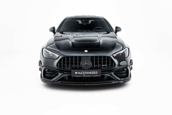 MAXTON DESIGN - Spojler pod predný nárazník V.1 Mercedes-AMG CLE 53 C236, Čierny lesk – Obrázok 2