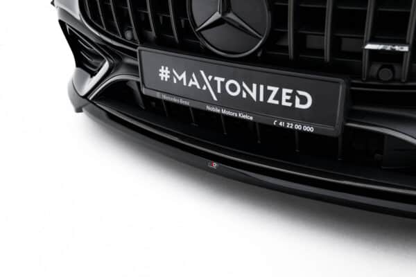 MAXTON DESIGN - Spojler pod predný nárazník V.1 Mercedes-AMG CLE 53 C236, Čierny lesk – Obrázok 6
