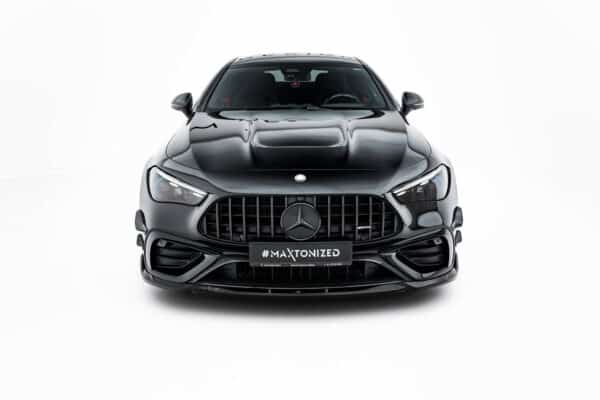 MAXTON DESIGN - Spojler pod predný nárazník V.2 Mercedes-AMG CLE 53 C236, Čierny lesk – Obrázok 2