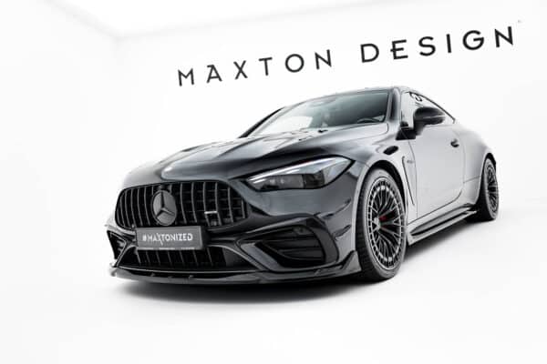 MAXTON DESIGN - Spojler pod predný nárazník V.2 Mercedes-AMG CLE 53 C236, Čierny lesk – Obrázok 6
