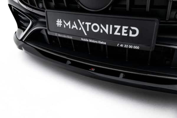 MAXTON DESIGN - Spojler pod predný nárazník V.2 Mercedes-AMG CLE 53 C236, Čierny lesk – Obrázok 5