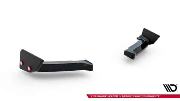 MAXTON DESIGN - Bočné spojlere zadného nárazníka + Splitre Toyota GR Yaris Mk4 Facelift, Čierny lesk – Obrázok 4
