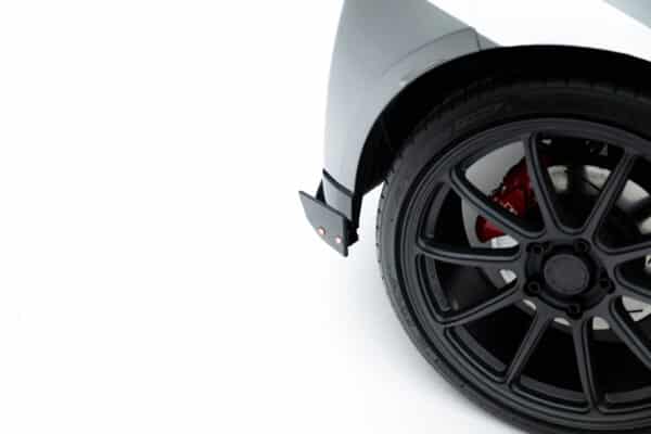 MAXTON DESIGN - Bočné spojlere zadného nárazníka + Splitre Toyota GR Yaris Mk4 Facelift, Čierny lesk – Obrázok 2